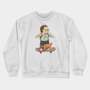 Skateboarding Crewneck Sweatshirt